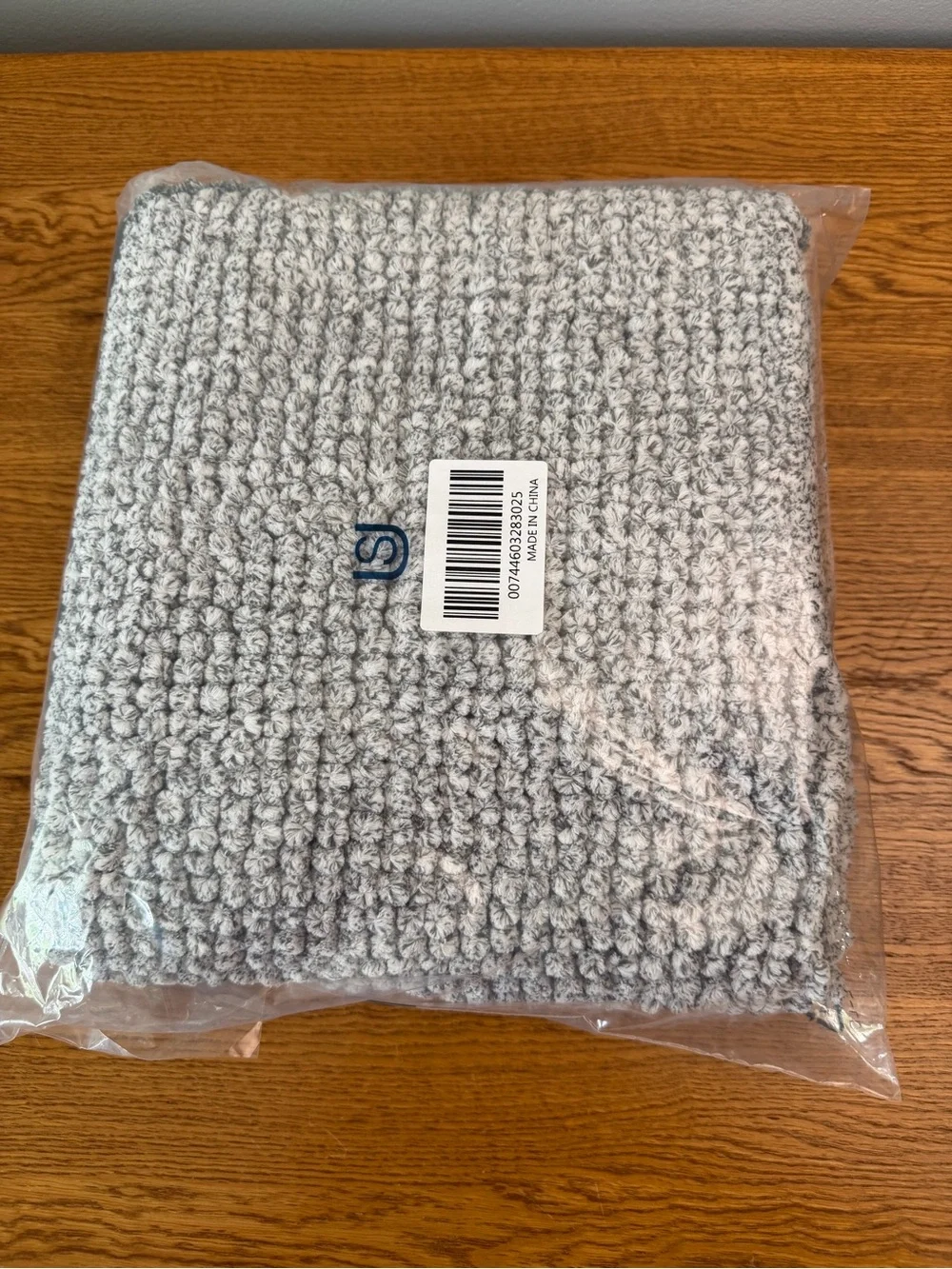 Mersin Gradient Chenille Water Absorbent Soft Plush Bath Rug 20”x32”